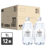 セブンプレミアム　強炭酸水　１Ｌ　１ケース１２本入