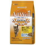 ＡｌｌＷｅｌｌ避妊・去勢した猫の体重ケア筋肉の健康維持用フィッシュ味挽き小魚とささみ７５０ｇ