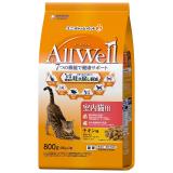 ■　ＡｌｌＷｅｌｌ室内猫用チキン味挽き小魚とささみフリーズドライパウダー入り８００ｇ