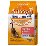 ＡｌｌＷｅｌｌ室内猫用フィッシュ味挽き小魚とささみフリーズドライパウダー入り１．６ｋｇ