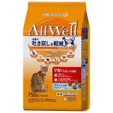 ＡｌｌＷｅｌｌ早食いが気になる猫用フィッシュ味挽き小魚とささみフリーズドライパウダー入り７５０ｇ