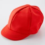 遮熱紅白帽子（つば付き）