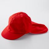 タレ付き紅白帽子