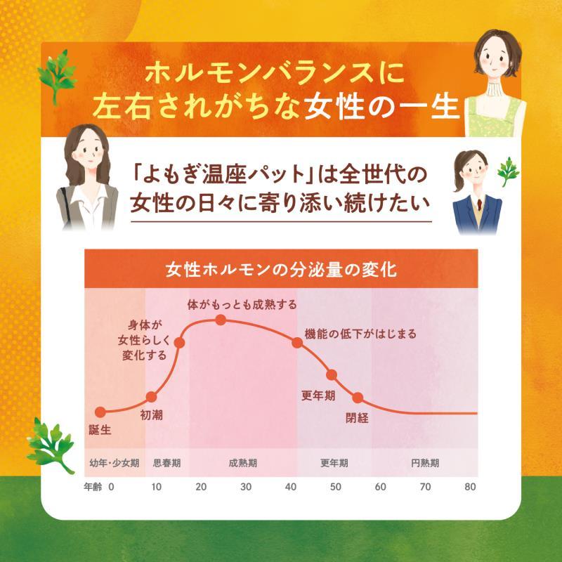 ウィズフェムよもぎ温座パットオーガニック６回分｜イトーヨーカドー