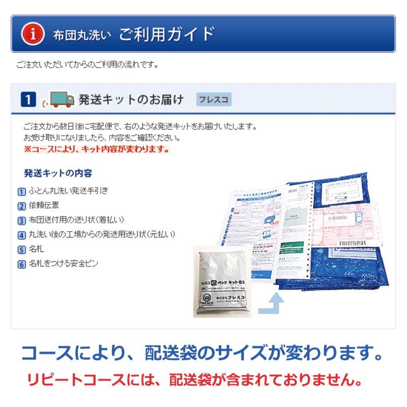 フレスコ丸洗い　なんでもコース３枚リピート