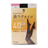 セブンプレミアムライフスタイル　ボディヒーター　美ラクタイツ　４０デニール　着圧　２足組