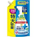 〇らくハピ　アルコール除菌ＥＸ詰替え　７４０ｍｌ