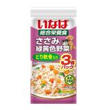 ささみと緑黄色野菜とり軟骨３Ｐ