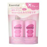 花王　エッセンシャル　ふんわりうるツヤ　シャンプー＆コンディショナー　ミニセット　９０ｍｌ