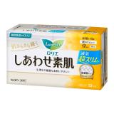 花王　ロリエ　しあわせ素肌　通気超スリム　軽い日用１７ｃｍ　羽なし　３２個