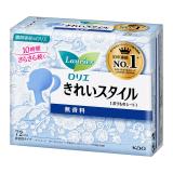 花王　ロリエ　きれいスタイル　無香料　７２コ入