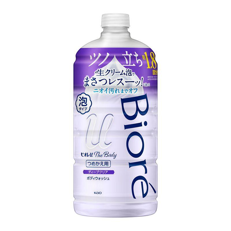 花王 ビオレu ザ ボディ 泡タイプ ディープクリア 780ml 詰め替え用