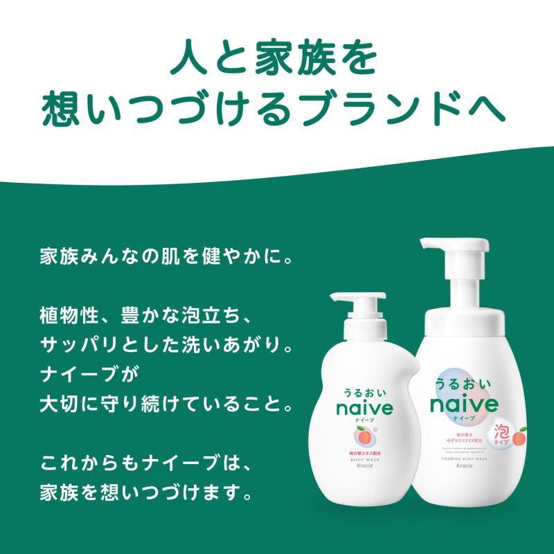 在庫限り】ナイーブ 泡で出てくるボディソープ詰替用 ちいかわ