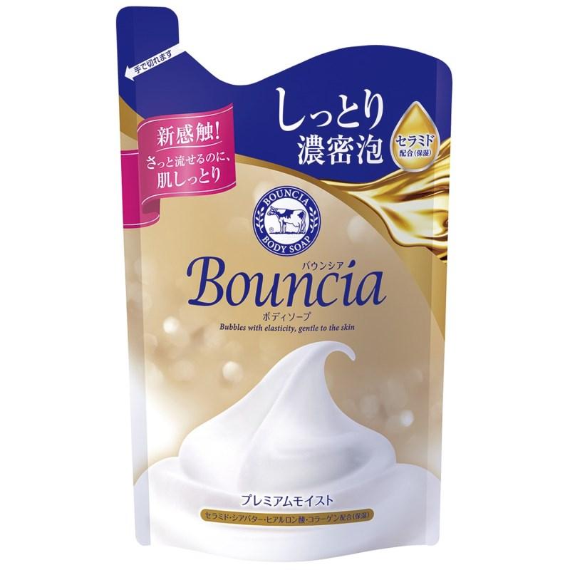 牛乳石鹸 バウンシアボディソープ プレミアムモイスト 340ml 詰め替え