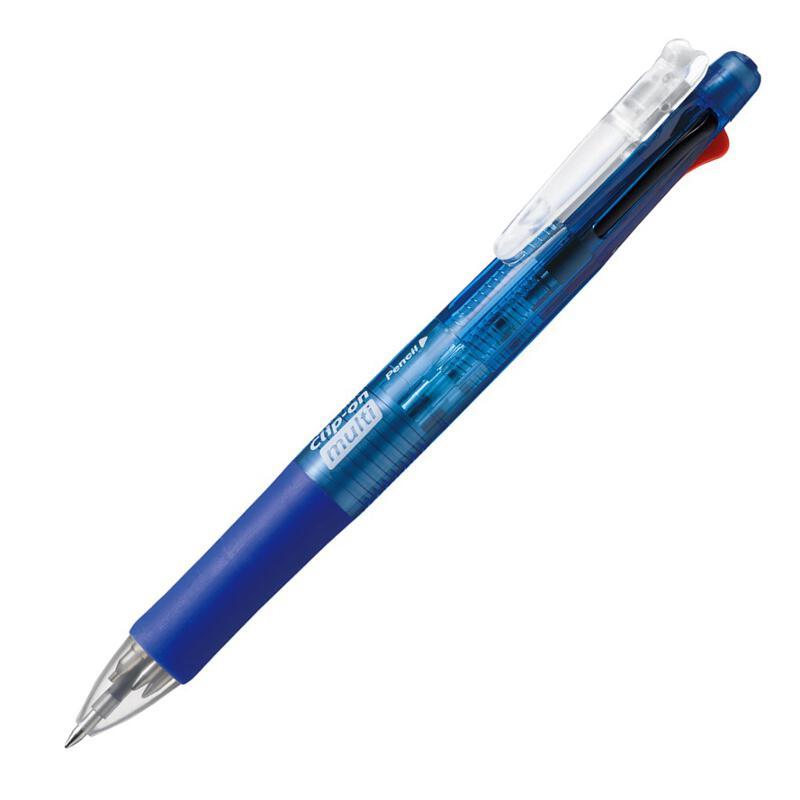 ゼブラ 多機能ボールペン クリップ-オン マルチ 青 B4SA1-BL