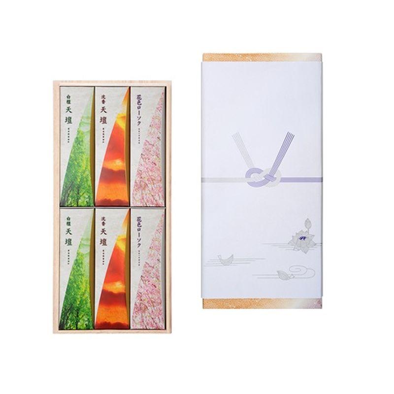 ■ 日本香堂 進物線香 天壇 桐箱 包装品 #26501