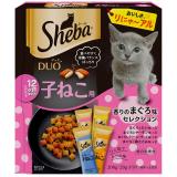 ■　シーバ　デュオ　１２ヶ月までの子ねこ用　香りのまぐろ味セレクション　２００ｇ