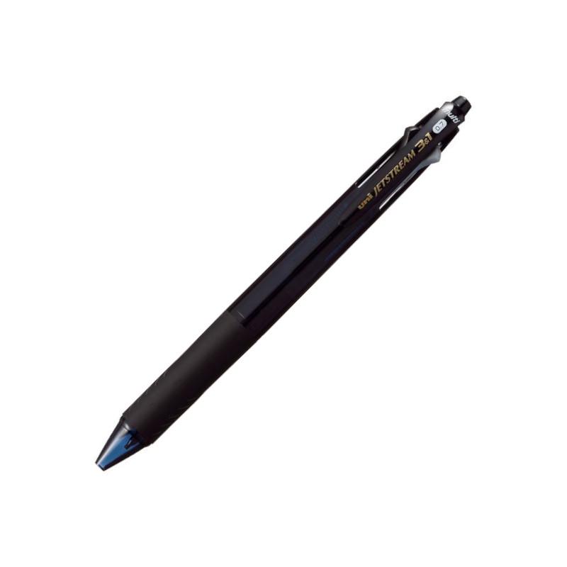 三菱鉛筆 ジェットストリーム3&1 透明ブラック