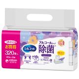 シルコットウエット　除菌アルコールタイプ　詰替　４０枚×８個パック