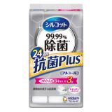 ■　シルコット９９．９９％除菌ＷＴ抗菌詰替　３４枚×３