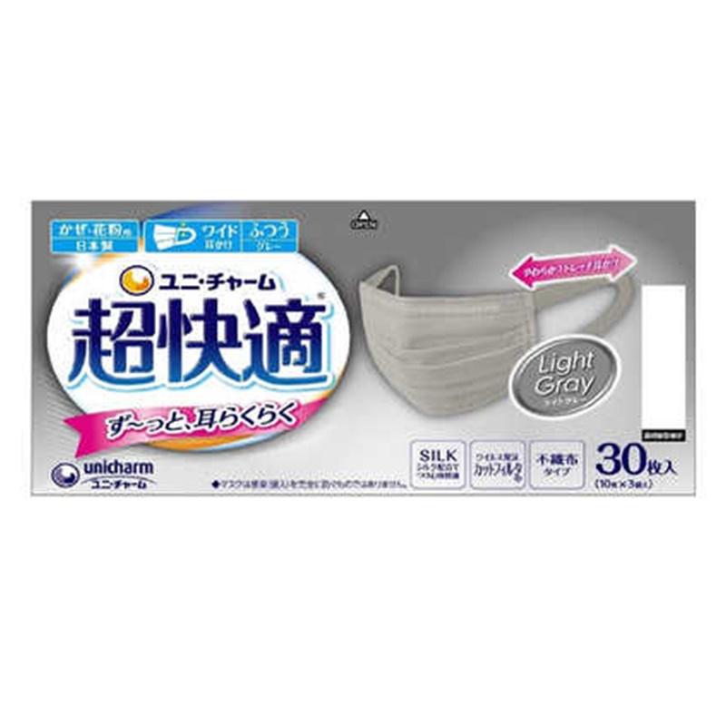日本公式ユニ・チャーム 超快適マスク プリーツタイプ ふつう 50枚×９箱 衛生医療用品・救急用品