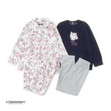 【ハッピーバッグ】ＡＳマンハッタナーズ　レディース　シャツパジャマ＋ルームセット２枚組