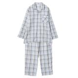 グレイフルデイズ　日本製　紳士　楊柳長袖シャツパジャマ