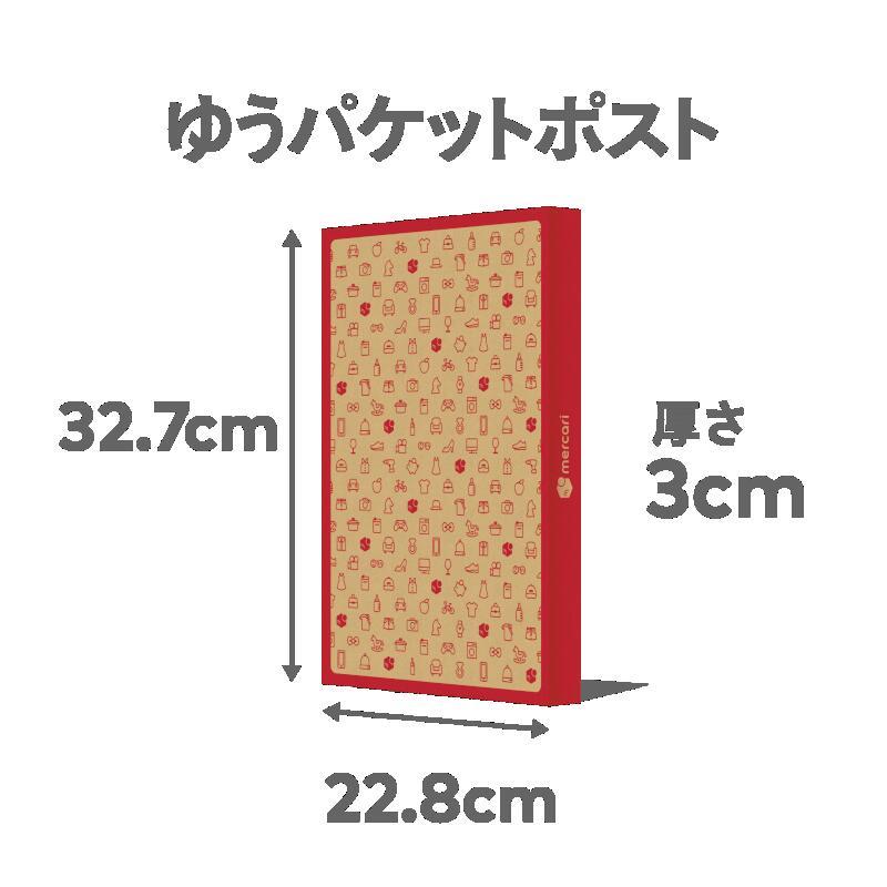 大日本印刷 メルカリ梱包資材 ゆうパケットポスト専用箱