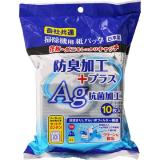 掃除機用紙パック　防臭加工＋Ａｇ抗菌加工　１０枚入