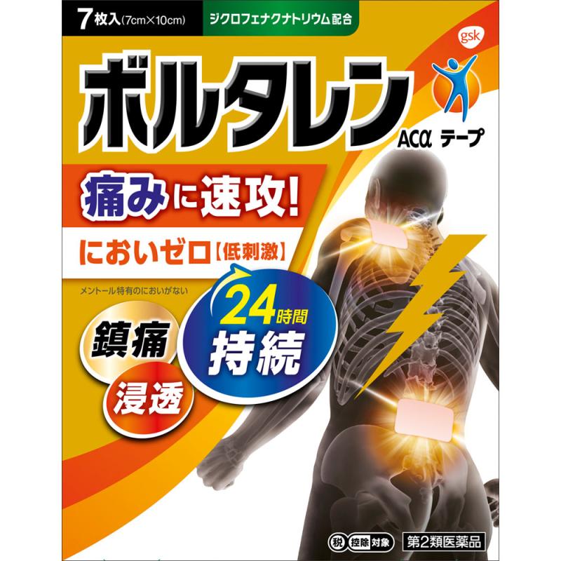 コレクション ロキソニン テープ と ボルタレン テープ