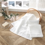 セブン・ザ・プライス フェイスタオル2枚組(ホワイト): ヘルス