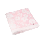 ピンク　皐月文様