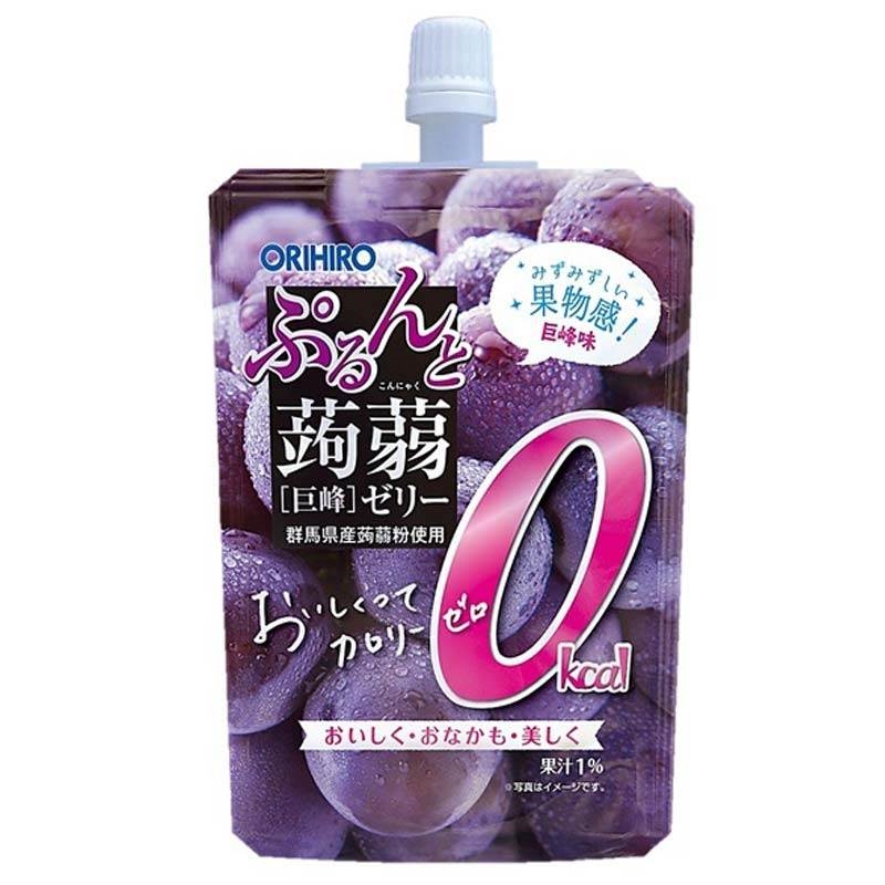 ぷるんと蒟蒻ゼリースタンディングカロリー0巨峰: ヘルス