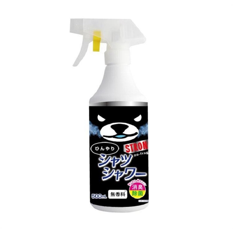 ひんやりシャツシャワーストロング 500ml ひんやりシャツシャワー ストロング 無香料 500ml: ヘルス