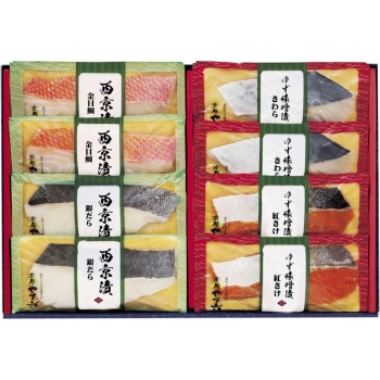 【お中元】「京都やま六」漬魚詰合せ８切Ｔ－５