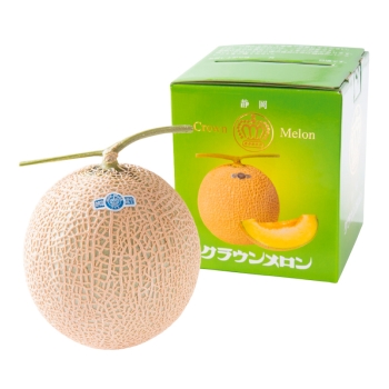【お中元】静岡県産　クラウンメロン（１．４ｋｇ）