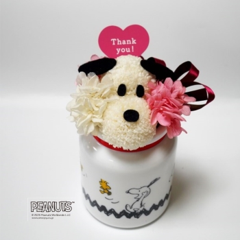 【母の日】お花スヌーピー「サンクス」