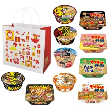 【福袋】マルちゃん　ご当地麺　お楽しみ袋　１０個入り