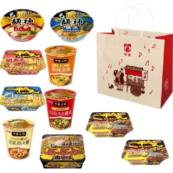 【福袋】明星食品　人気ラーメン・焼そば　お楽しみ袋　１０個入り