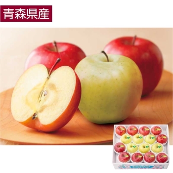 【お歳暮】青森県産　糖度選果甘系りんご詰合せ（４．３ｋｇ）