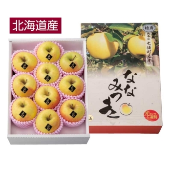 【お歳暮】北海道七飯町産　ななみつきりんご（３ｋｇ）
