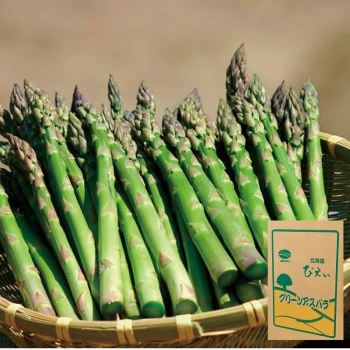 北海道 美瑛町産　グリーンアスパラガス（Ｍ）