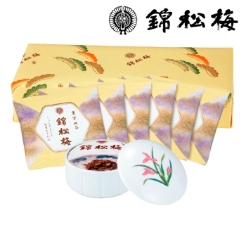【お歳暮】錦松梅　有田焼容器入・小袋 ＮＳＶ３