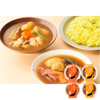 【お中元】 北海道スープカレーセット　Ｂ－６