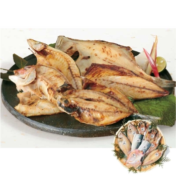 【お歳暮】「西脇水産」わじまの朝干物詰合せ(5種9枚)H-7