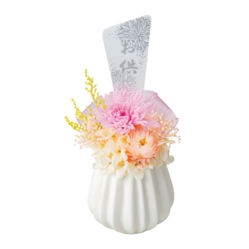 【母の日】母の日参り　プリザーブドフラワー「想いで」