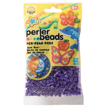 カワダ　パーラービーズ単色　むらさき　５００７