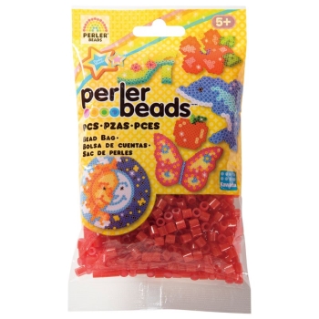 カワダ　パーラービーズ単色　ラメあか　５０４２