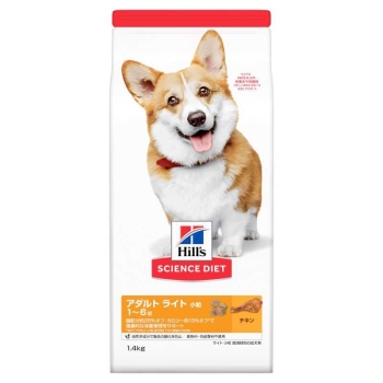 日本ヒルズ・コルゲートサイエンスダイエットライト小粒肥満傾向の成犬用１．４ｋｇ