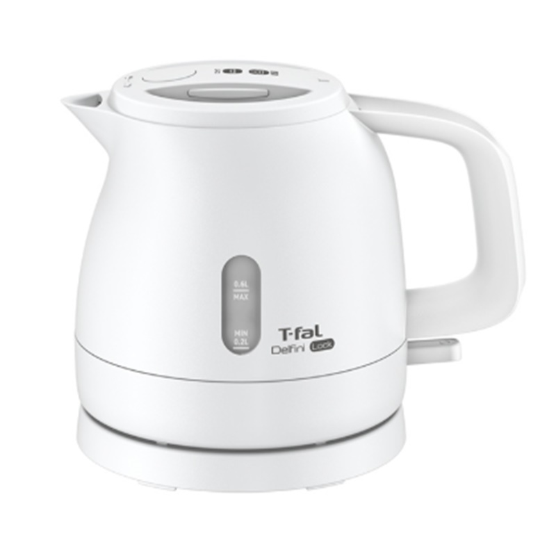 【１／１発売】Ｔ－ＦＡＬ　電気ケトル　デルフィニロック　ホワイト　０．６Ｌ